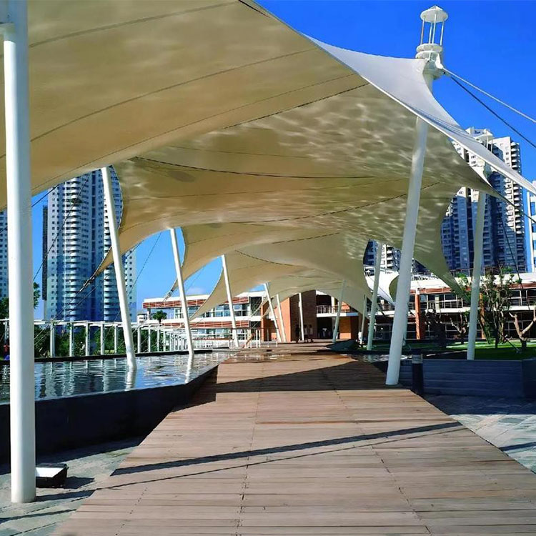 西华县膜结构景观棚