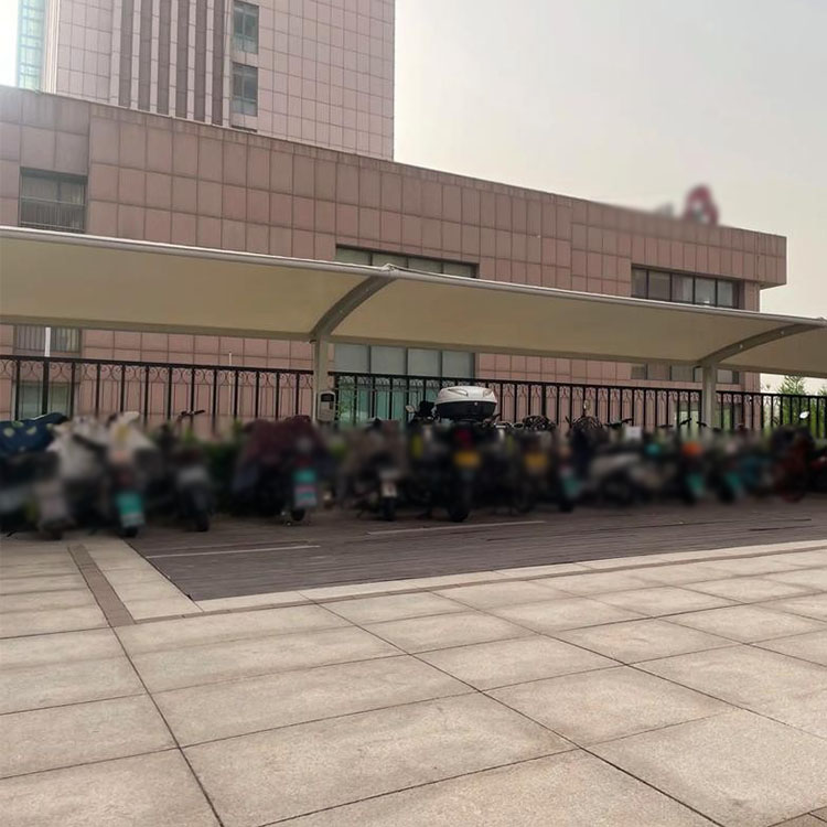 西华县膜结构电动车棚