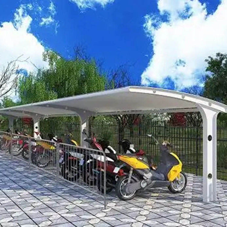 西华县膜结构电动车棚